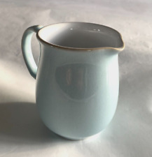 DENBY LINEN BLUE (??) MILK CREAM JUG 10.5cm EXCELLENT CONDITION 1/2 PINT