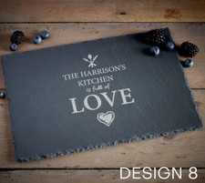 Personalised Slate Placemat