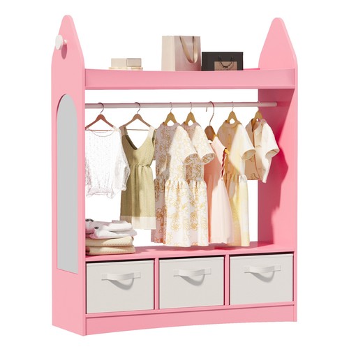 Kids wardrobe with mirror baby - kids,