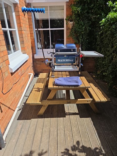 Fishing seat box joblot - fishing,