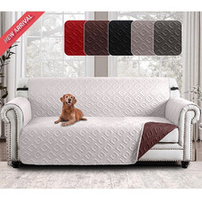Quilted Reversible Sofa Slip