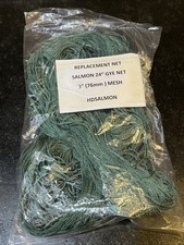 Replacement Net Bag Salmon 24” Gye Net 3” 76mm Knotless Mesh. Free Uk Postage