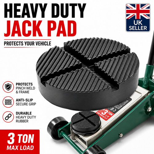 Heavy duty rubber jack - duty,