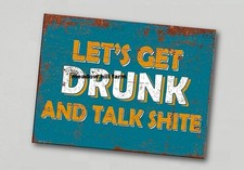 Fridge magnet Lets Get Drunk -