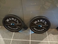2 x 15kg Marcy Olympic Weight