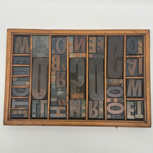 Vintage letterpress wood metal - vintage,