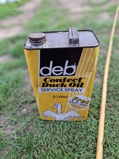 old Vintage Deb Duck oil can