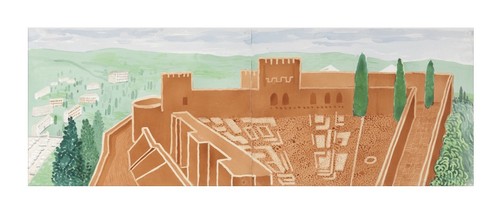 David hockney andalucia - hockney,