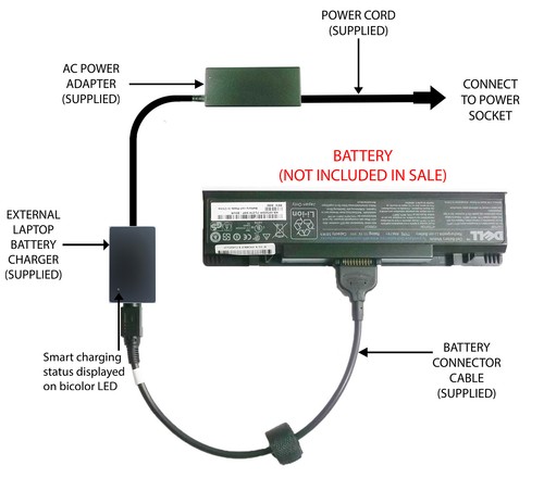 External laptop battery - laptop,