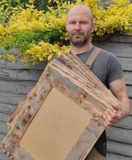 Recycled Wood Canvas Photo