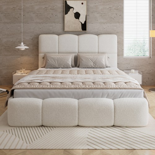 Ottoman bed hydraulic storage - ottoman,