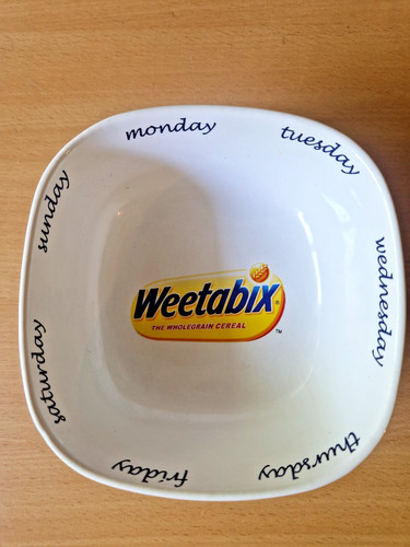 Ceramic weetabix bowl - ceramic,