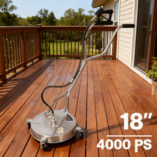18" Pressure Washer Surface