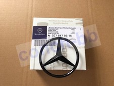 Gloss Black star badge for Mercedes E Class W207 Coupe Rear Boot A2078170216