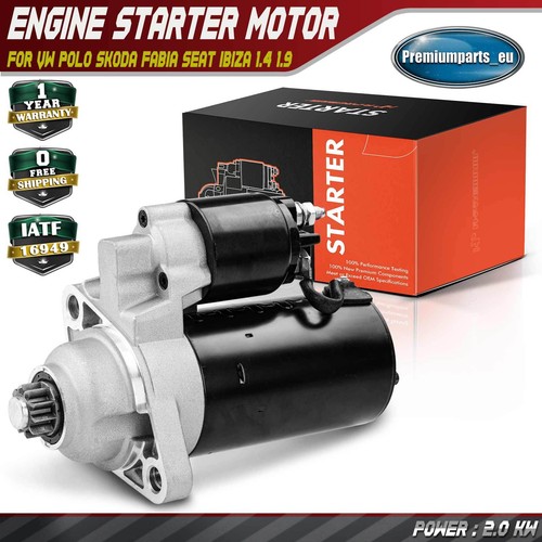 Starter motor for polo - for, vw