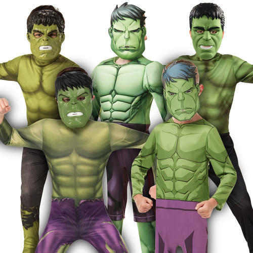 Official hulk costumes - costumes, kids