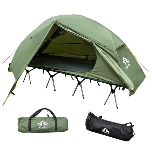 Camping cot tent folding bed - camping,