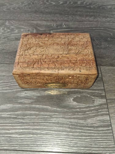 Vintage carved wooden - vintage,