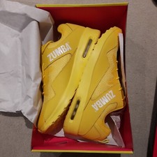 ZUMBA SHOES/TRAINERS - AIR LO YELLOW - SIZE UK 10.5, US 13 (EUR 45) - BRAND NEW