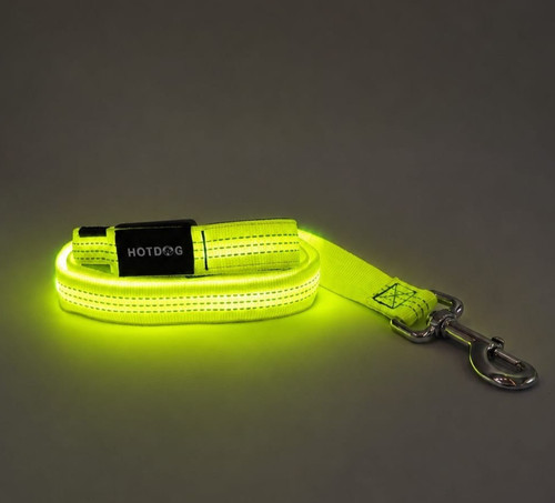 Hotdog led dog leash usb - hotdog,