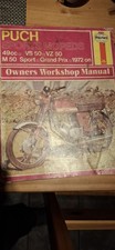 PUCH MOPEDS VS50 VZ50 M50 SPORT GRAND PRIX HAYNES WORKSHOP SERVICE MANUAL l