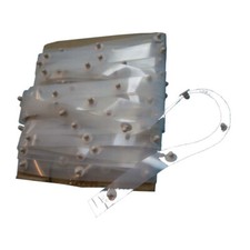 VISA POPPER CURTAIN TAPE CARAVAN MOTORHOME STUDDED PLASTIC TAPE SOLD PER METER