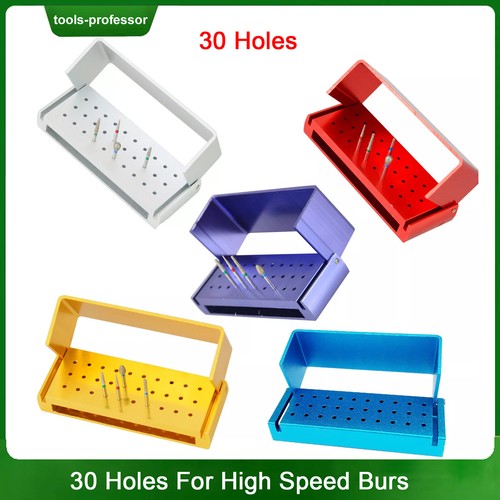Dental bur holder holes - holder,