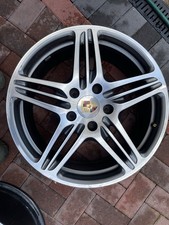 PORSCHE 911 997 TURBO 19" FRONT ALLOY WHEEL RIM 99736215605 8.5Jx19 ET56 #2