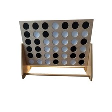 Giant Connect Four Game Wood