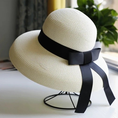 Vintage straw sun - sun, hat