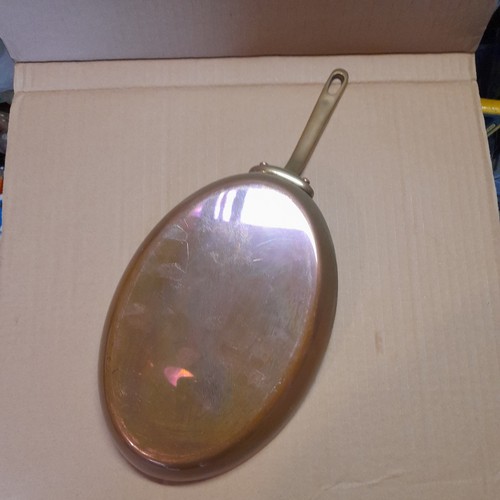 Copper pan oval french fish - pan,