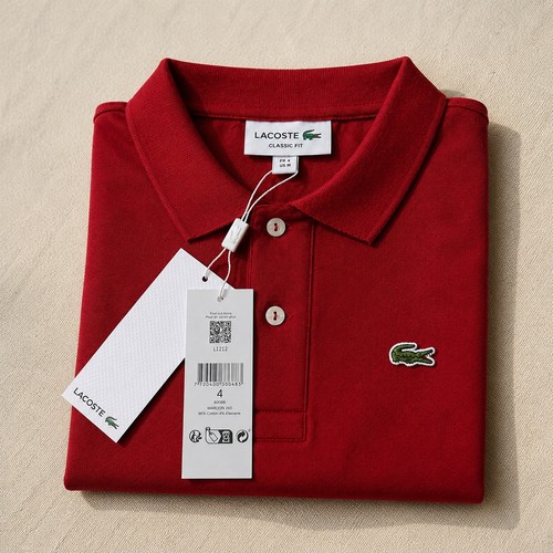 Lacoste men maroon polo - men’s,
