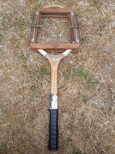 Vintage victory wooden tenis - wooden,