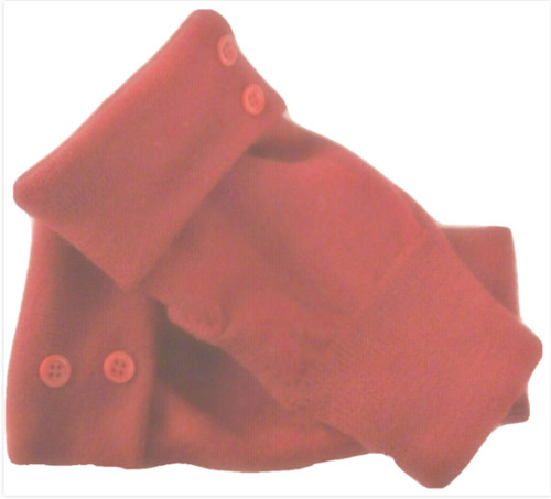 Fingerless gloves red - fingerless,