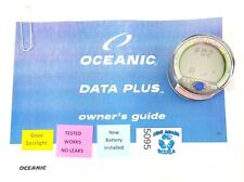 Oceanic Data Plus Air & Nitrox Puck Scuba Dive Computer + Manual EXCELLENT #5095