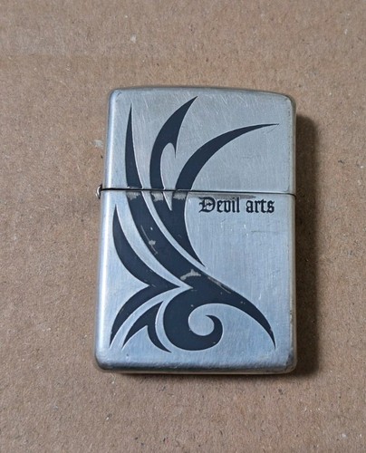Zippo solid silver devil - zippo,