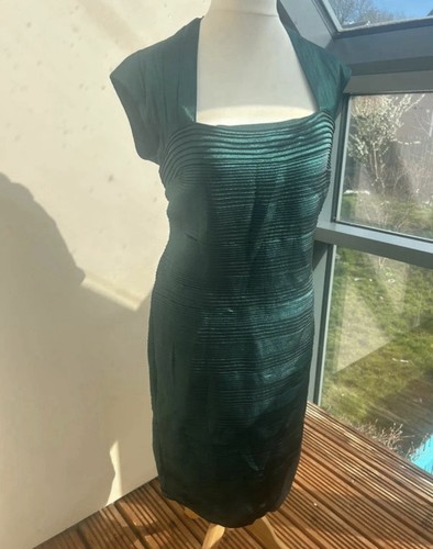 Richards green pleated - richards,