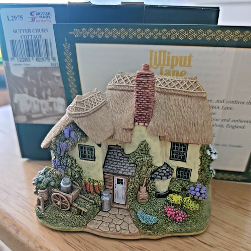Lilliput lane butter churn - lane,