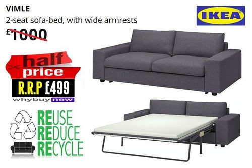 Rrp 1000 ikea vimle - rrp:£1000,
