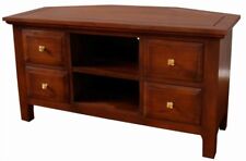 Mahogany Corner TV Unit | TV Stand | 4 Drawers | New York Range NEW CBN064
