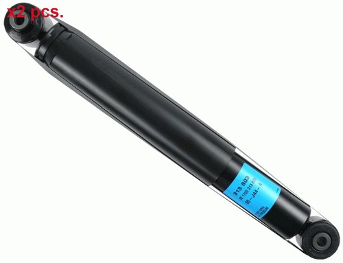 Pcs rear shock absorber set - absorber,
