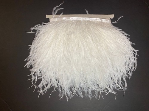 Ostrich feather trim fringe - ostrich,