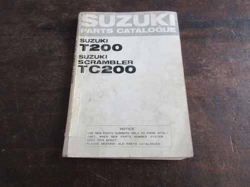 Suzuki t200 tc200 scrambler - suzuki,