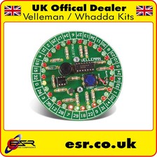 WSG119 LED Roulette Wheel DIY Electronic Soldering Project Kit