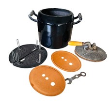 Vtg Kochfix cast iron & blue