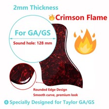 For Taylor SG SA Acoustic Guitar Pickguard Scratch Plate Self-Adhesive