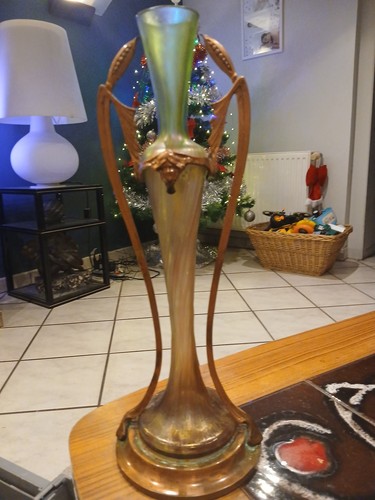 Art nouveau vase - nouveau, loetz