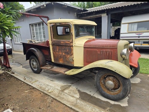 1934 ford pickup project - ford,