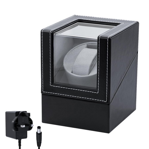 Automatic watch winder box - box, pu