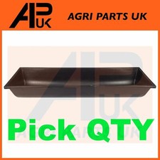 QTY Animal Sheep Cattle Horse Pony Dog Pig Feed Feeding Trough 1m 3ft Plastic